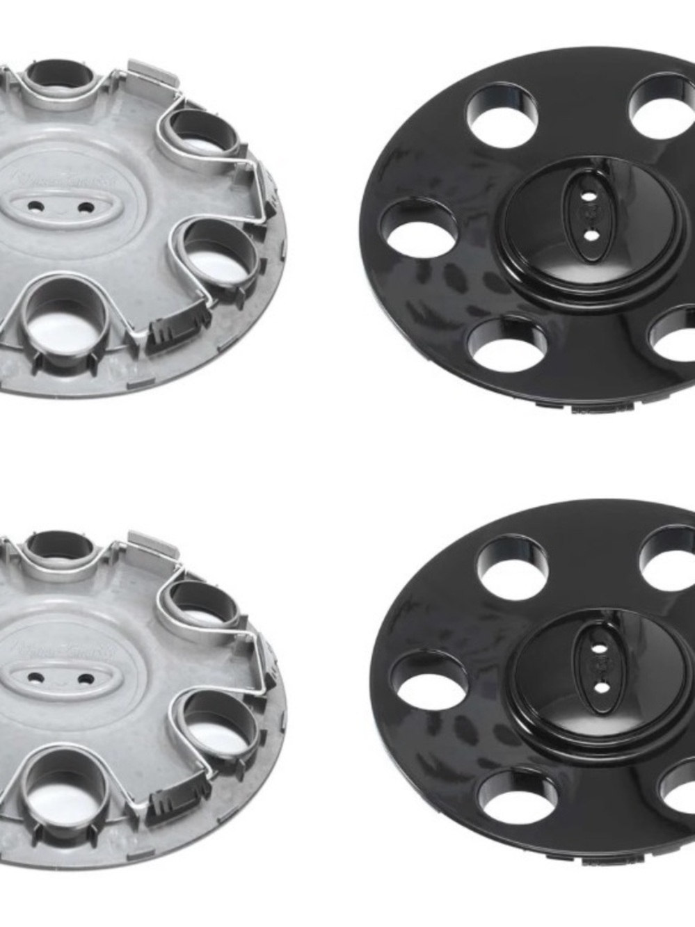 4Pcs 181.6mm Glossy Black Wheel Center Caps for F150 Expedition